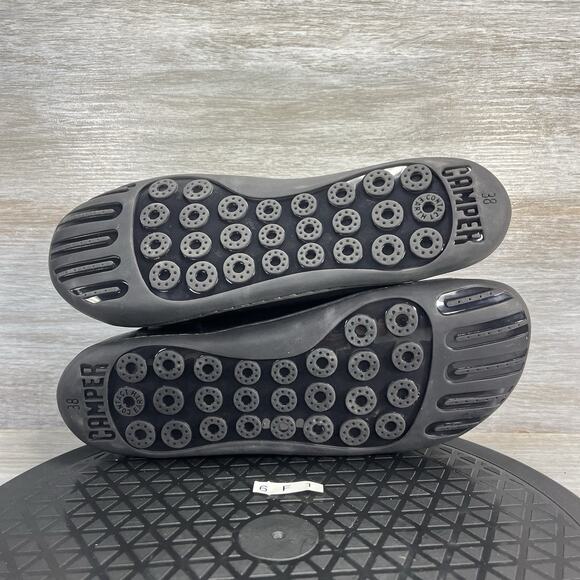 Camper Women's G3d Peu Cam Black Leather Sneakers Size EU 38 US7.5 - Picture 9 of 9